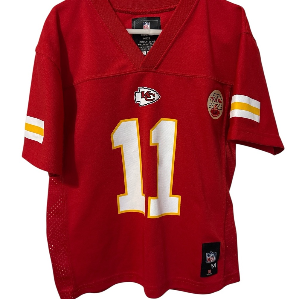 NWOT NFL Kansas City Chiefs Jersey #11 Alex Smith, size kids medium